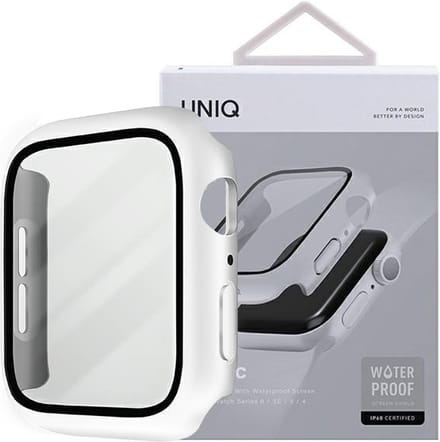 UNIQ - kast - Nautic Apple Watch Series 4/5/6/SE 40mm wit/wit