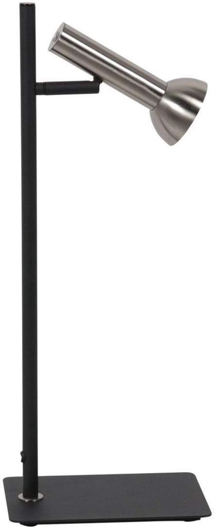 Tafellamp Kora 4730ST – staal, 4,9 watt dimbare GU10 lichtbron, eigentijds design, Mexlite