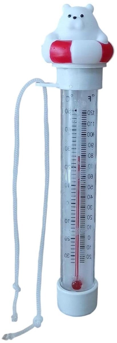 Wandthermometer - Buitenmeter Tuin - Water Temperatuur - Snelle Feedback - 21 Centimeter - Blauw