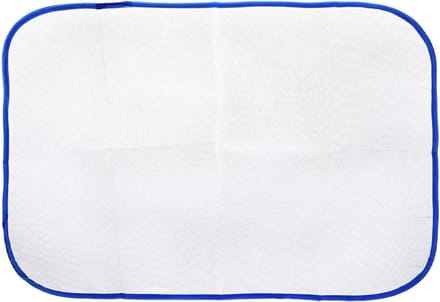 Strijkgaas - Beschermdoek - Kleding Beschermen - Herbruikbaar & Wasbaar - Compact Opvouwbaar - Wit