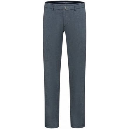 Com4 Broek Modern Chino Collection Micro Structure Fine Texture Navy / male