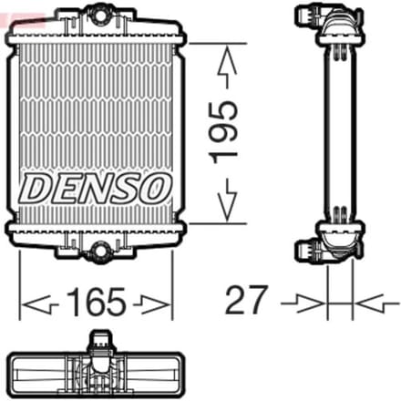 Radiateur DENSO DRM05077