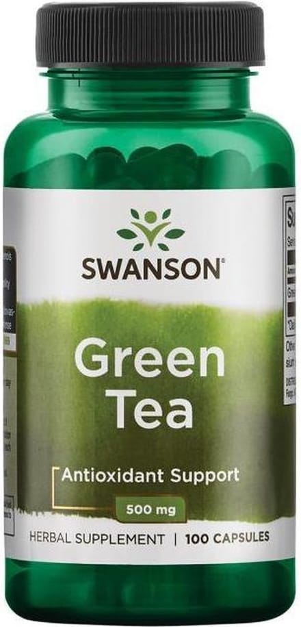 Swanson health Green Tea 500mg - 100 capsules