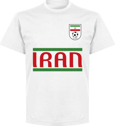 Iran Team T-Shirt - Wit - XL