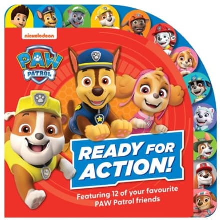 Paw Patrol Ready For Action! Tabbed Board Book - Paw Patrol