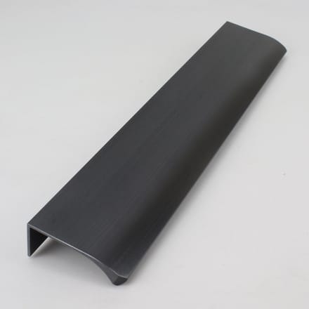 Profielgreep Christien - Gun metal - 160 mm | Industriële profielgrepen |