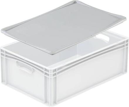 Eurobox deksel 60x40cm grijs