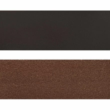 vidaXL - Leren - riem - 1 - Donkerbruin - 200 - x - 3 - cm - Leer