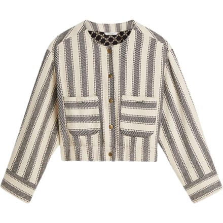 Summum Jacket Stripe  Zwart 1s1277-12329