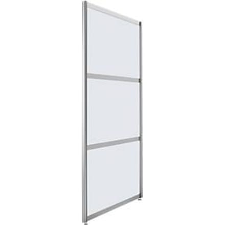 Enkele wand, ESG helder glas