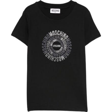 T-shirt Baby Moschino HXM058_NERO