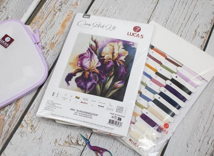 Luca-S Iris Burgermeister borduren (pakket) B7023