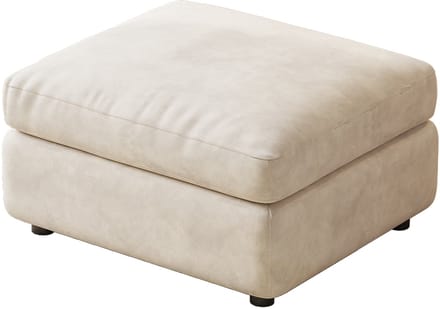 Guyii Opberg Poef - Hocker met Zitkussen - 76 cm – Zacht Traagschuim