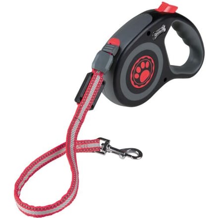 ZOOFARI Uitrolbare riem (Klein, Roze)