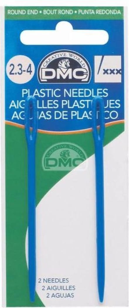 Dmc Kunstof Naalden 7,5cm - 2 Stuks
