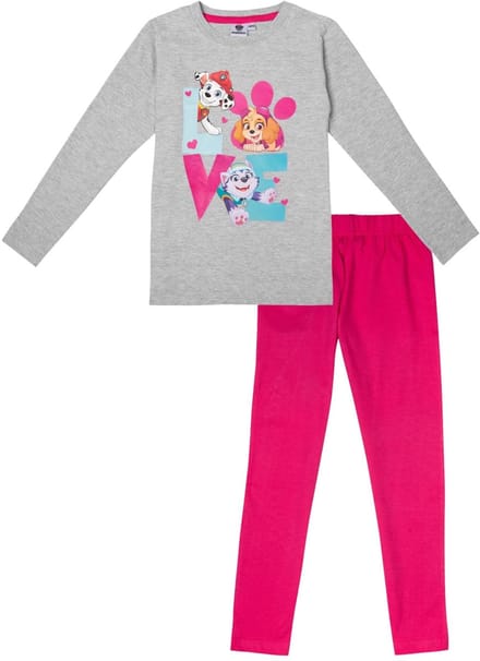 Paw Patrol Pyjama - Maat 110/116 - Katoen - Roze - Kind