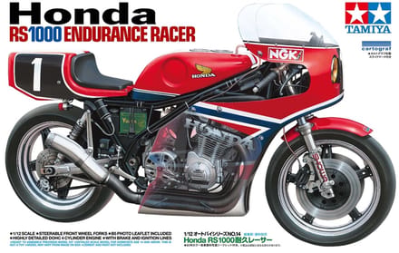 Tamiya Modelbouwpakket Auto - 14014 Honda RS1000 Endurance Rr 1981 - Japanse Rmotor Plastic - 1:12 - Modelbouw