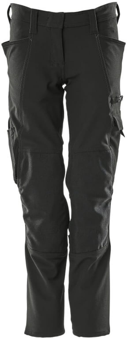 Mascot Accelerate Broek met kniezakken 18088-511 - Zwart - C46 - 76