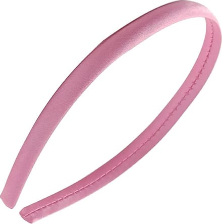Fako Fashion - Diadeem - Satijn - 10mm - Roze