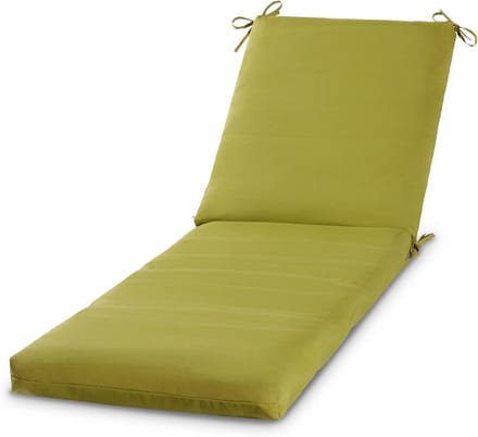 Omkeerbaar Chaise Lounge Stoelkussen Outdoor - Waterafstotend