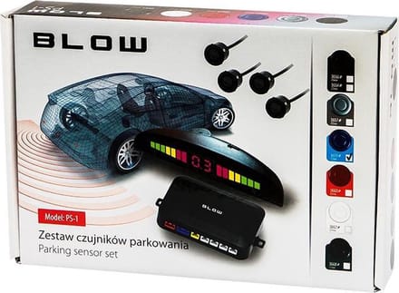 Parkeer sensoren - 22mm - 12 volt - Blauw - Set van 4