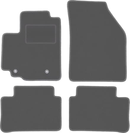 Grafiet automatten voor: Opel Agila B hatchback (2008-2014)