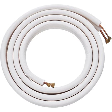 Kit de ligne Mini Split 6,4x9,5 x4876,8 mm Tube en Cuivre AC avec Câble de Connexion