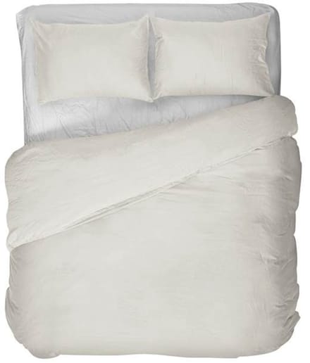 Kayori Esra Dekbedovertrek - Extra breed - 260x200/220 cm - Offwhite