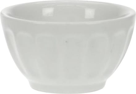 Cosy & Trendy Mini Aperopotje - Ø 6 cm x 3.5 cm - Wit - Set-6