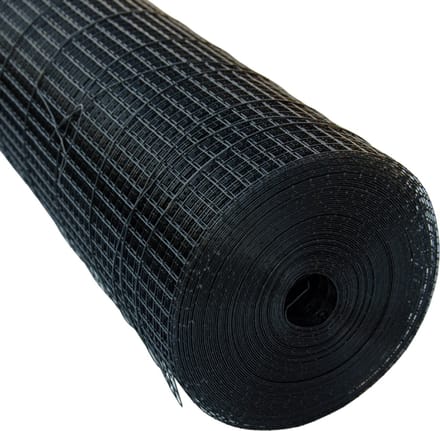 Cathappy staalgaas - 1x25m - Kattengaas - Rol - Zwart - Gegalvaniseerd