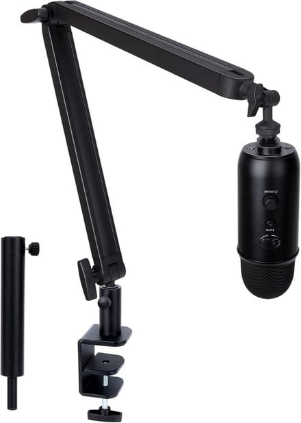 Verstelbare Microfoon Arm met Extension Tube - Adapter voor Gaming Microfoons