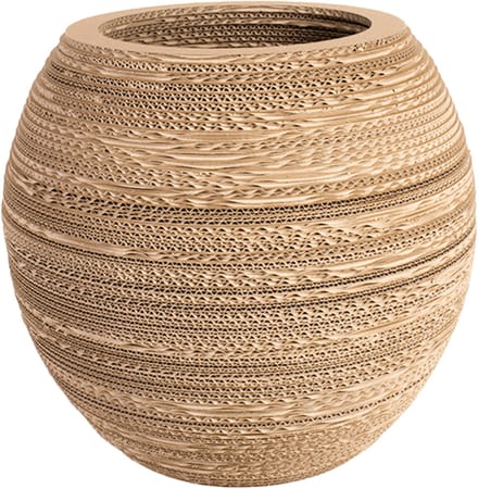Kartonnen plantenpot yucca - Diameter 40 cm - Kartent