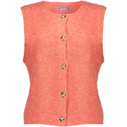 Geisha Spencer Boucle Salmon Taglia: S | Maglioni Outlet | Donna | Rosso