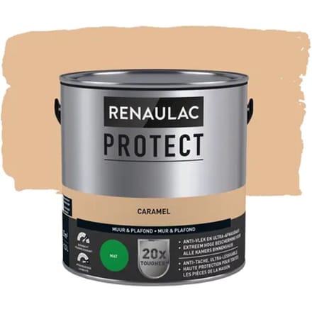 Renaulac Protect Muurverf - Mat - Caramel - 2,5l
