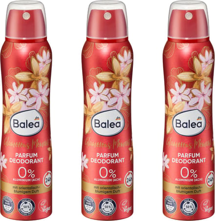Balea Deodorant Glamorous Moment - Voordeelpack - 3-Pack (3x 150ml)