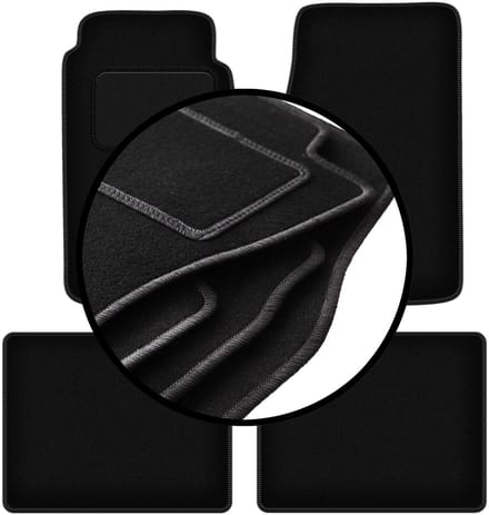 Complete set veloursmatten voor: Jeep Grand Cherokee XJ off-road (1992-1998)