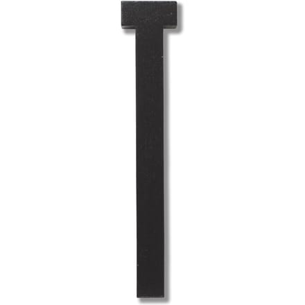 DESIGN LETTERS - Houten letters - T - zwart
