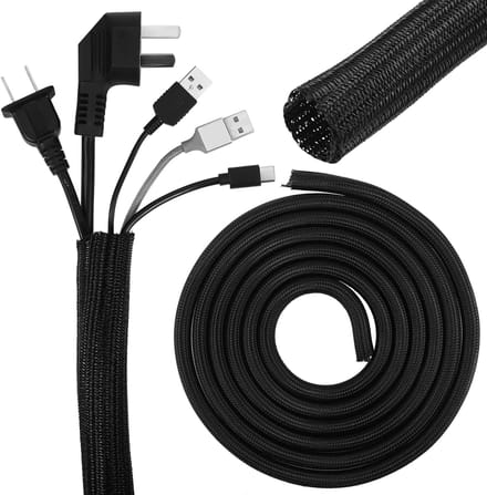 Dailygoods - 3 Meter Flexibele Kabelslang voor Kabelmanagement