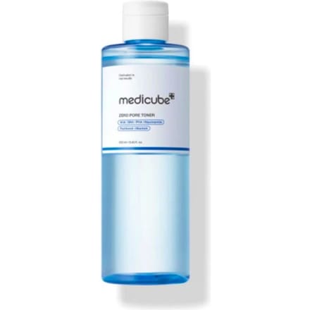 Toner MediCube Zero Pore 250ml Affinant les Pores & Hydratant + Coton Pads Skin Pack Offert