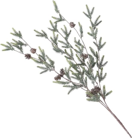 Tak - Dennenappels - Decoratie - 70x16cm - Groen - Kunststof