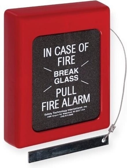 STI 4100 - breek glas - sleutelkast - groot model - veiligheid