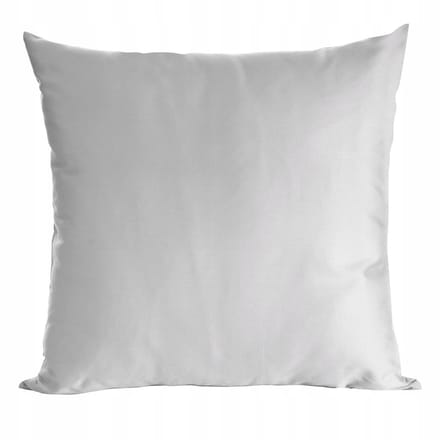 Eurofirany Nova Kussensloop 40x40 cm - Zilverkleurig Katoen Satijn