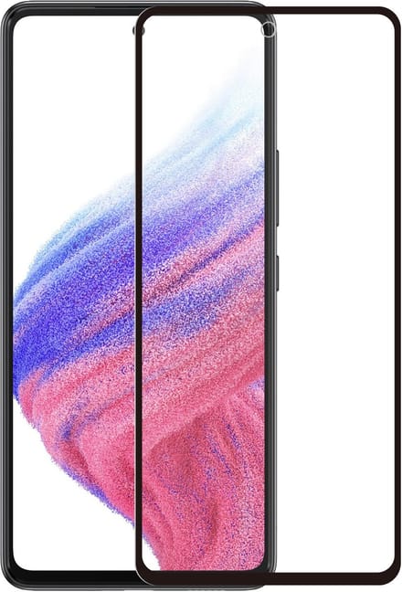 ScreenArmor Full Cover Tempered Glass Screenprotector voor Samsung Galaxy A53 5G / A52 5G