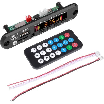 9 V-12 V MP3 WMA Decoder Board Draadloze Bluetooth 5.0 Auto Muziekspeler USB AUX TF FM Radio module met Afstandsbediening