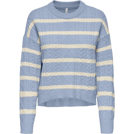 ONLY - ONLKATIA LS CABLE O-NECK PULLOVER CC KNT - Meisjes - Gebreide truien