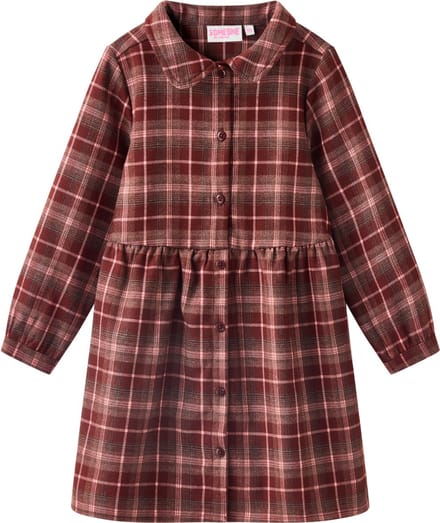 Someone MAGALI-SG-52-A Meisjes Jurk - MEDIUM BORDEAUX