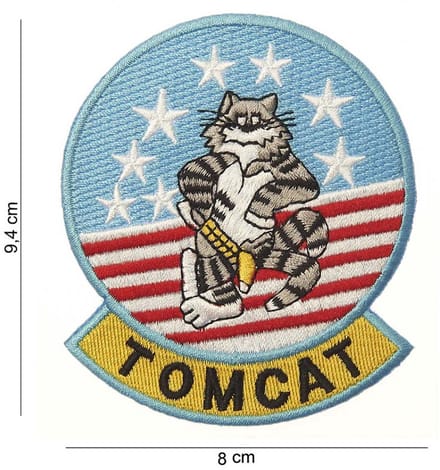 101 Inc Embleem Stof Tomcat 8 Stars 11701 4049