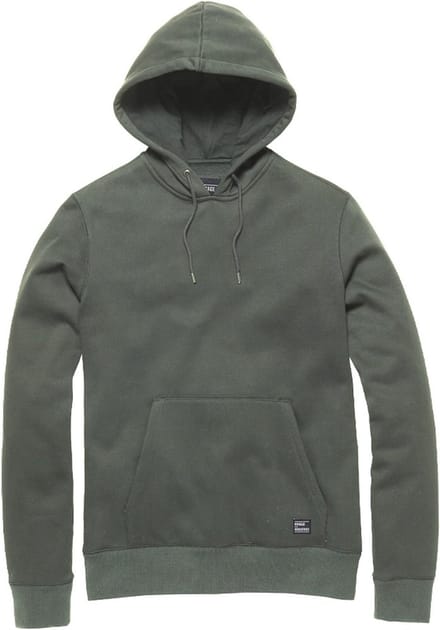 Vintage Industries Hoodie Derby Sweatshirt met capuchon Mid Grey
