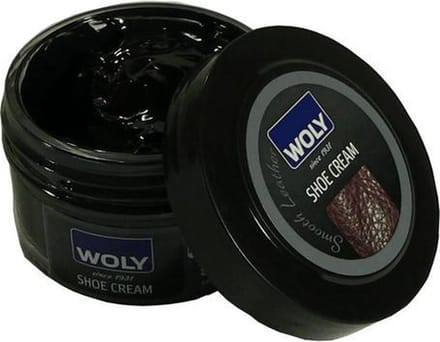 Woly Shoe cream 50 ml Zwart