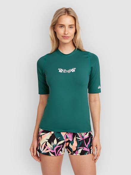 O'Neill Skins S/Slv Lycra groen